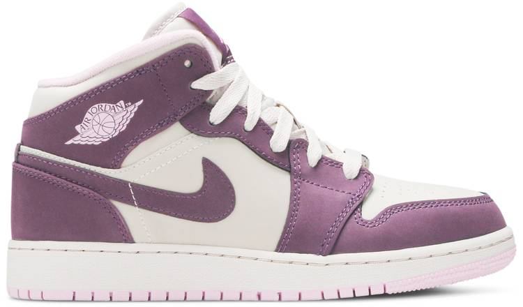 Air Jordan 1 Retro Mid GS Pro Purple 555112-500